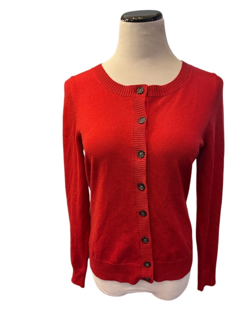 Banana Republic Preppy Extra Fine Merino Wool Cardigan Sz S